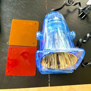 Vintage strobe Light with Color Filters
